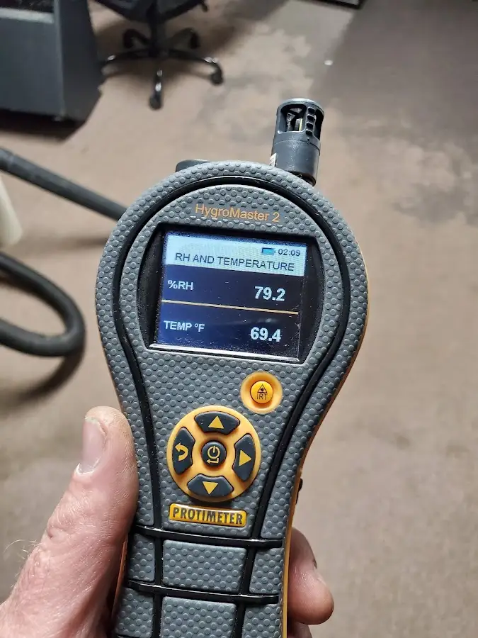 Moisture meter humidity assessment for Mold Remediation & Removal in Bethalto